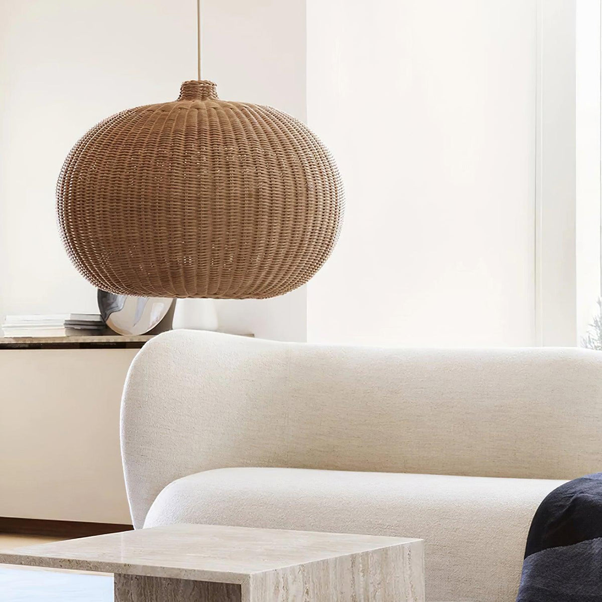 Socan Vintage Rattan Pendant Lamp