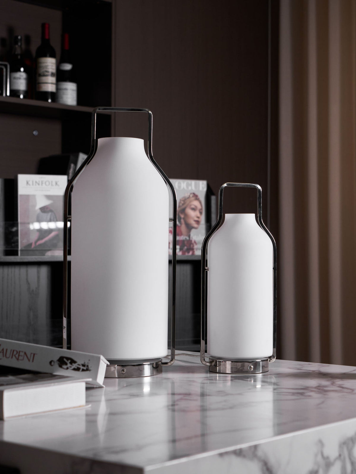 Solace Lantern Minimalist Table Lamp