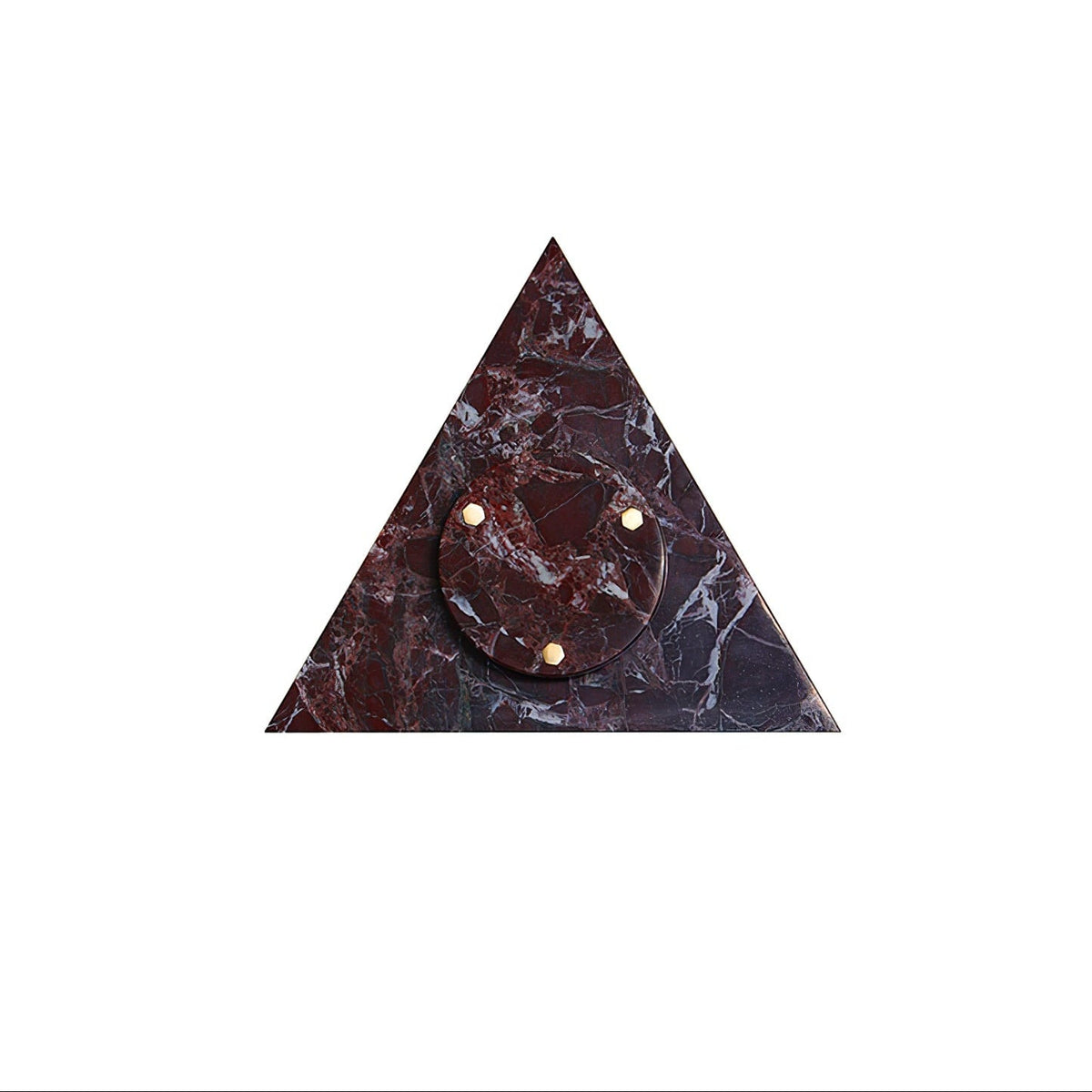 Pyramid Rustic Marble Wall Light