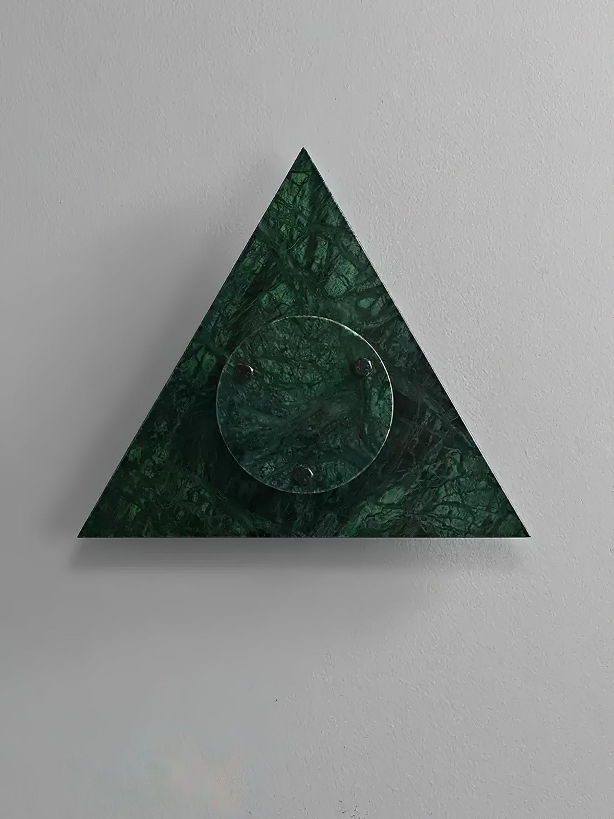 Pyramid Rustic Marble Wall Light