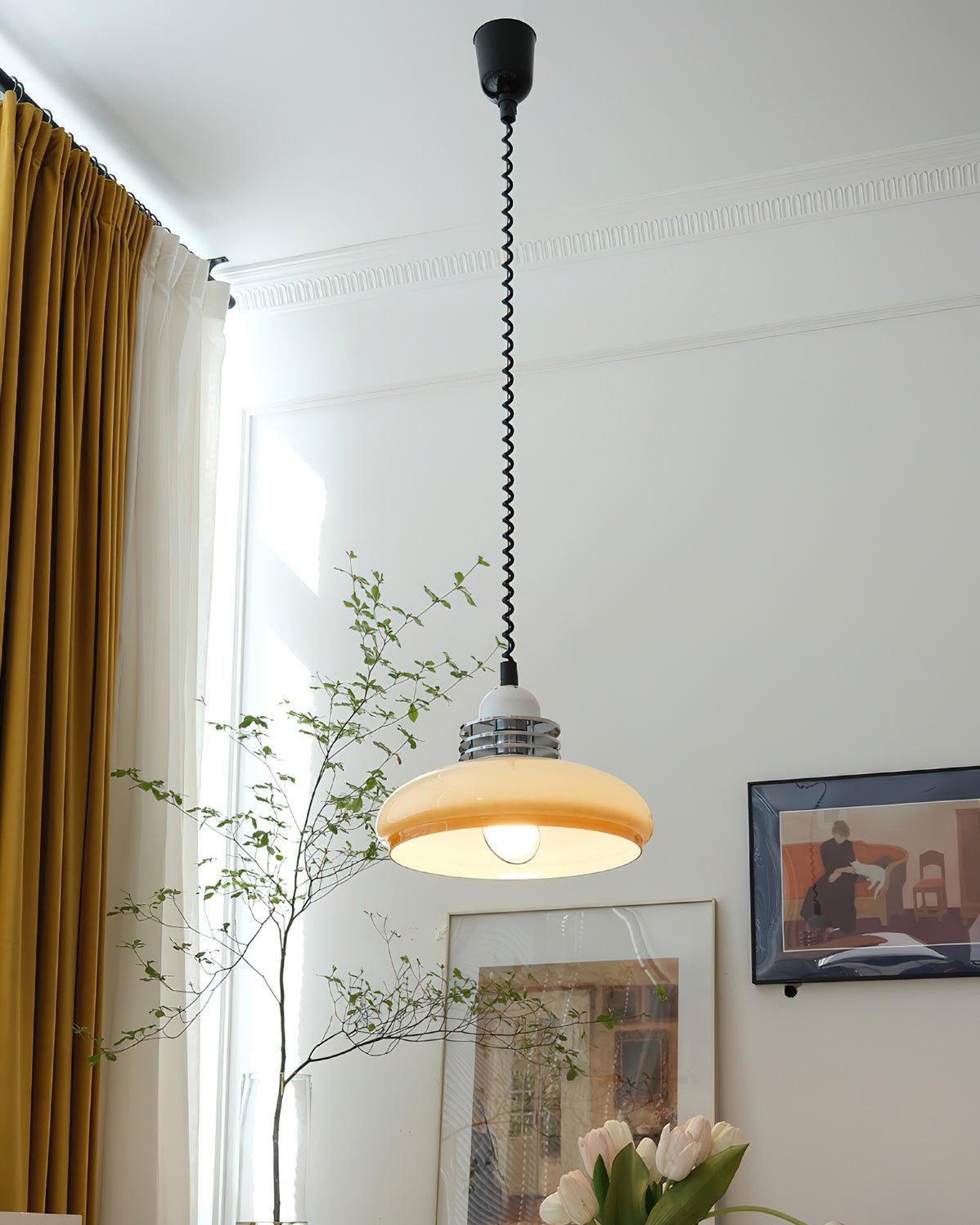 Ulaearae Nordic Art Classic Glass Pendant Lamp