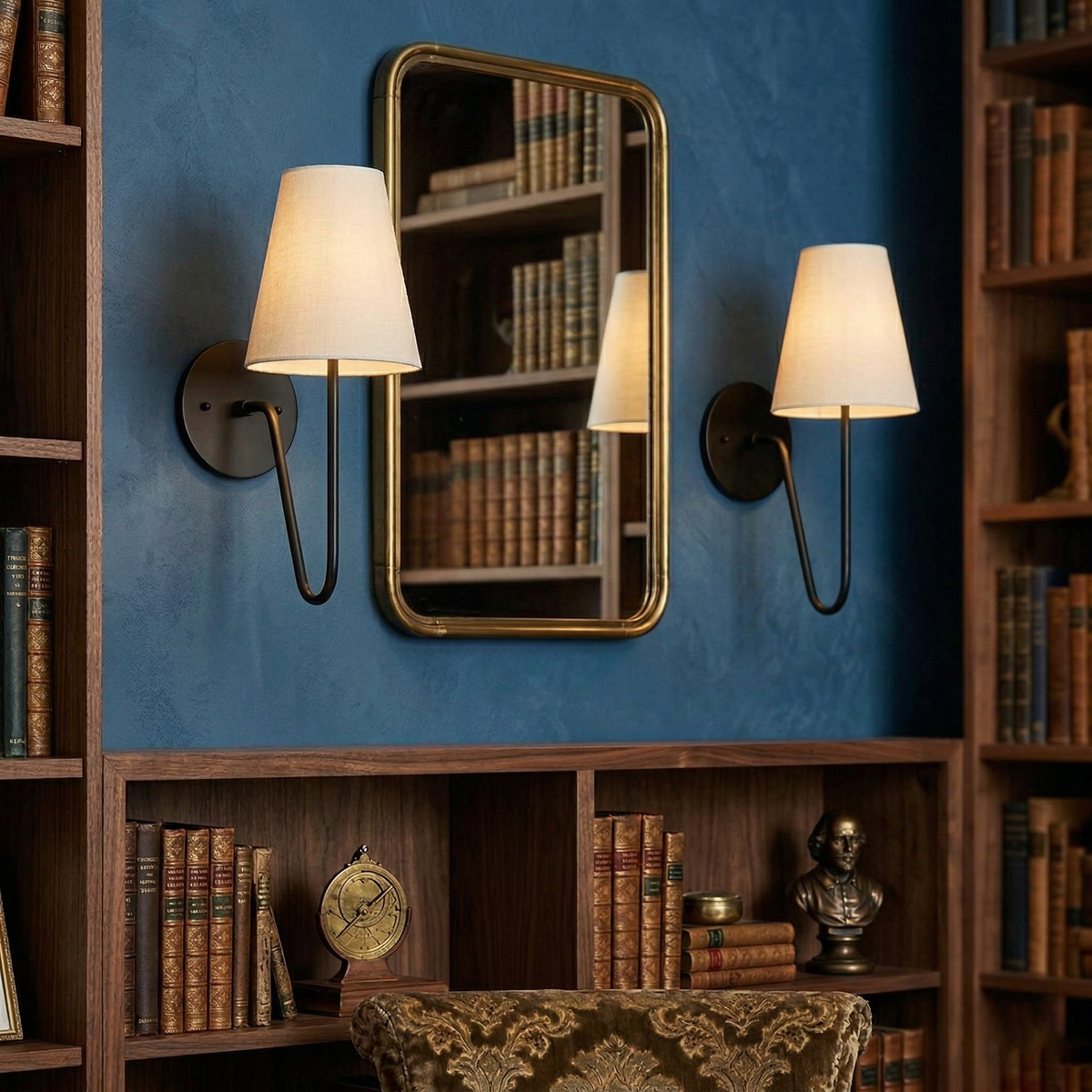 Palo Brass Indoor Wall Light