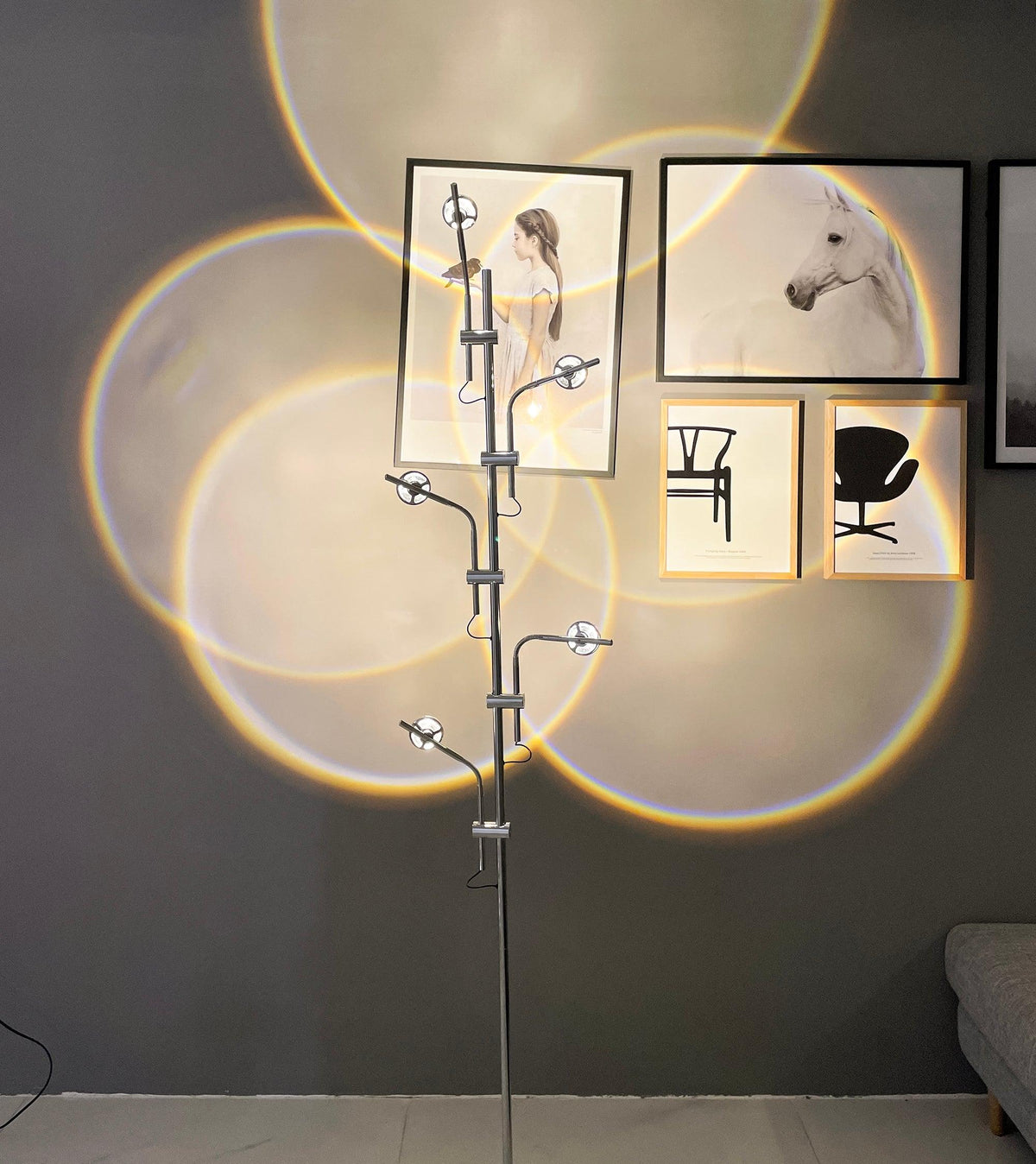 Receiv Steel Floor Lamp