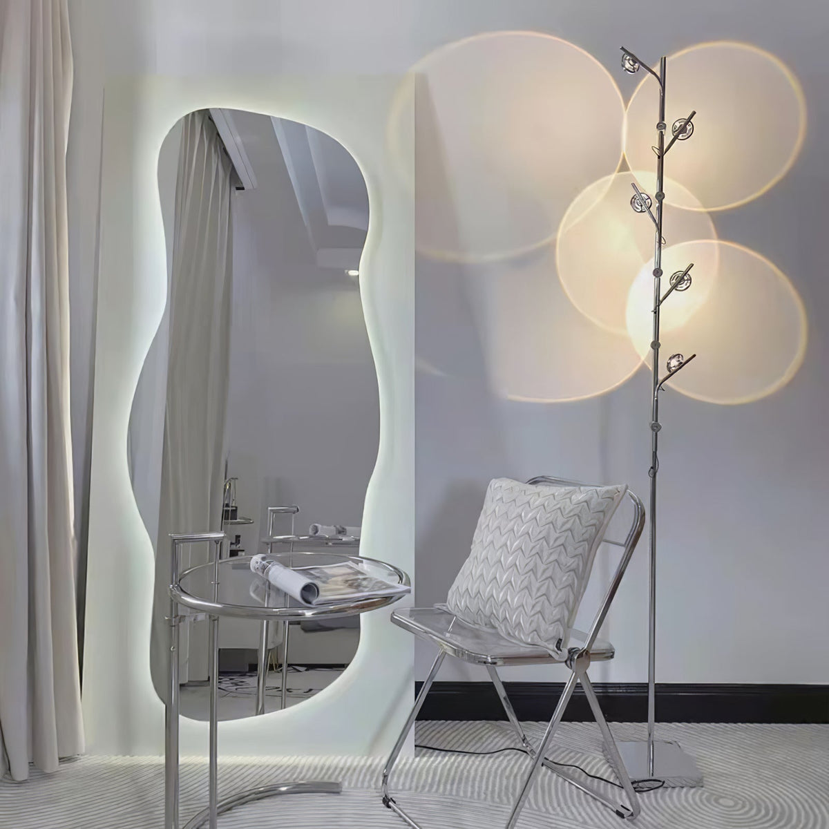 Receiv Steel Floor Lamp