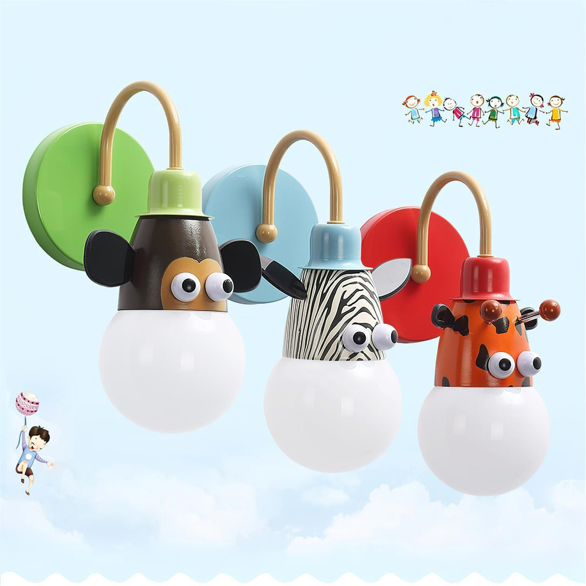 Neloz Artistic Playful Wall Lamp
