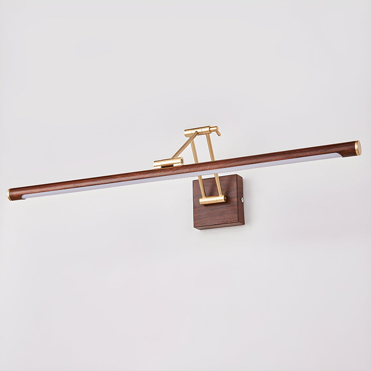 Elvoro Wall Light Walnut Color Linear Adjustable