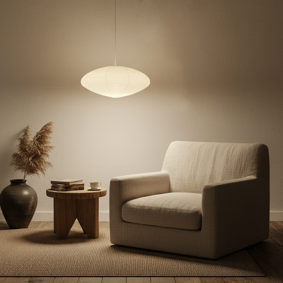 Ibizia Washi Paper 15A Pendant Light