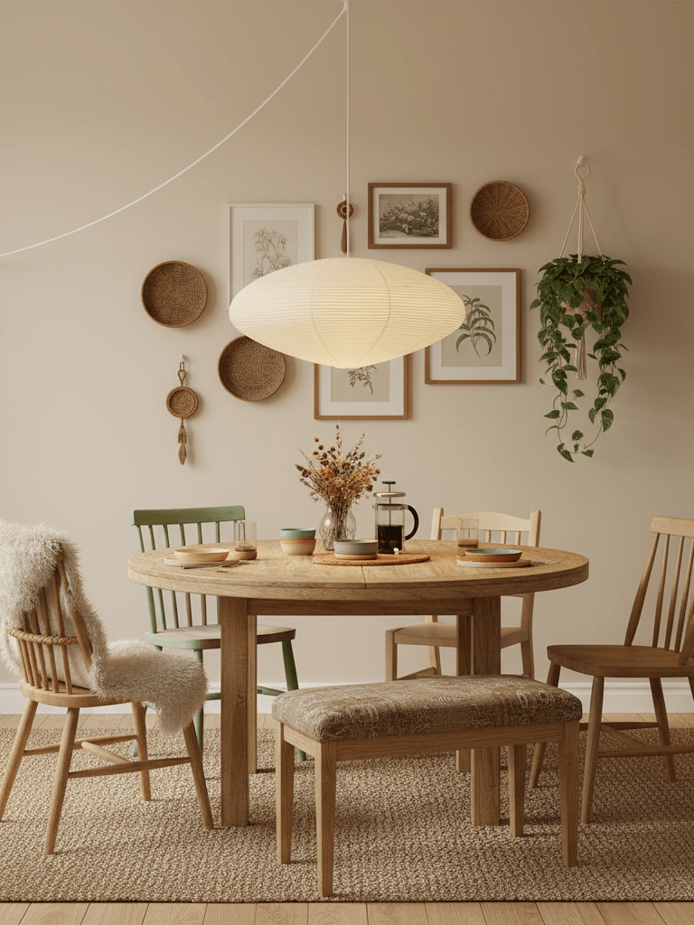 Ibizia Washi Paper 15A Pendant Light