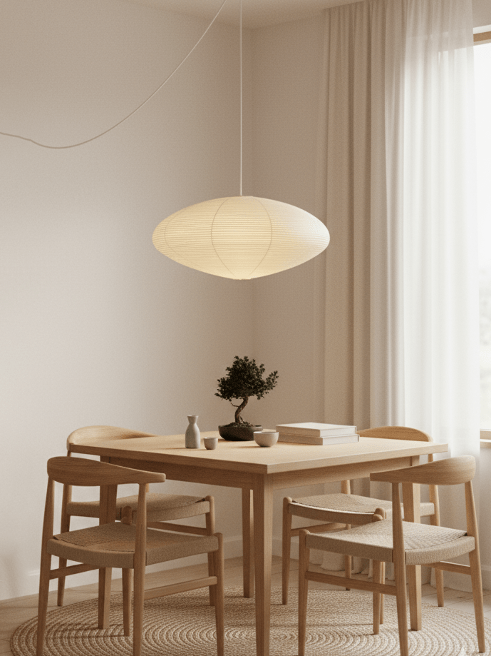 Ibizia Washi Paper 15A Pendant Light