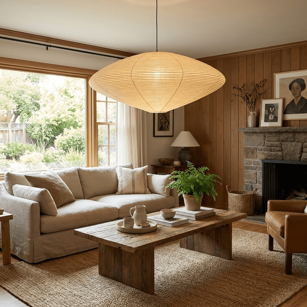 Yawen Washi Paper 15A 21A 26A Pendant Light