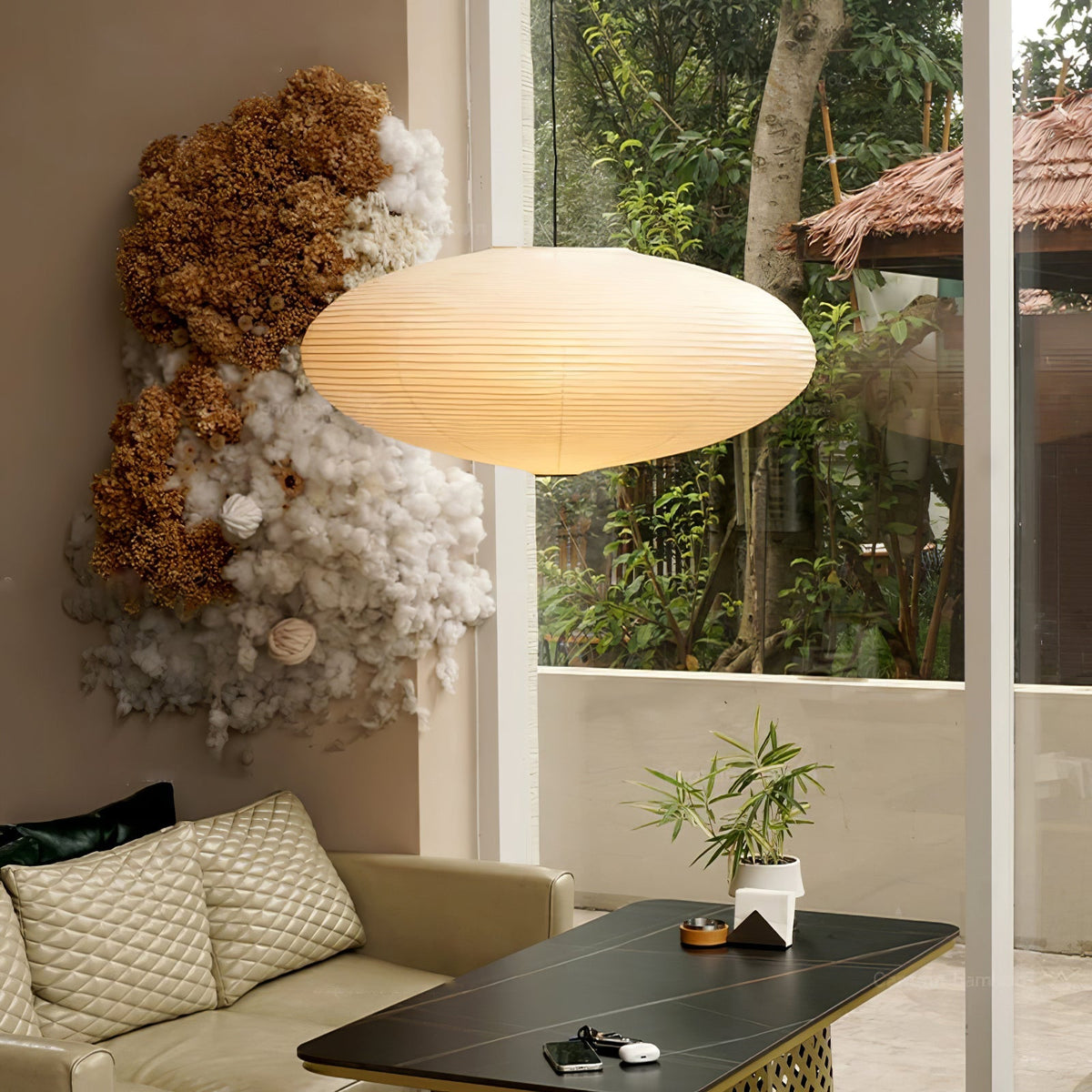 Yawen Washi Paper 15A 21A 26A Pendant Light