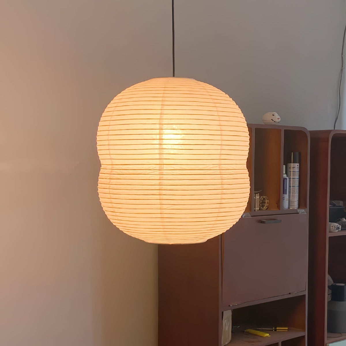 Nivelelle Minimalist Rice Paper Pendant Light