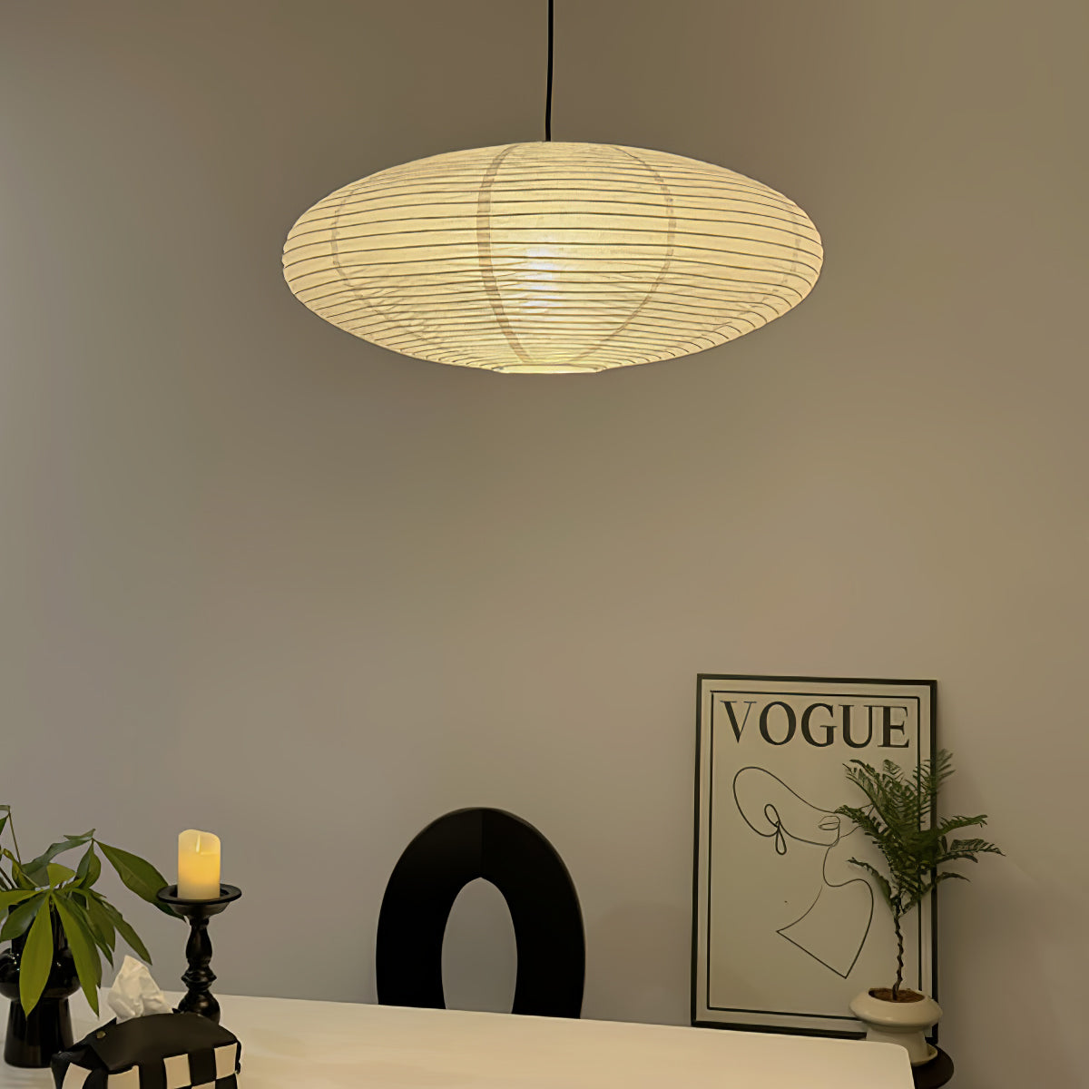 Yawen Washi Paper 15A 21A 26A Pendant Light