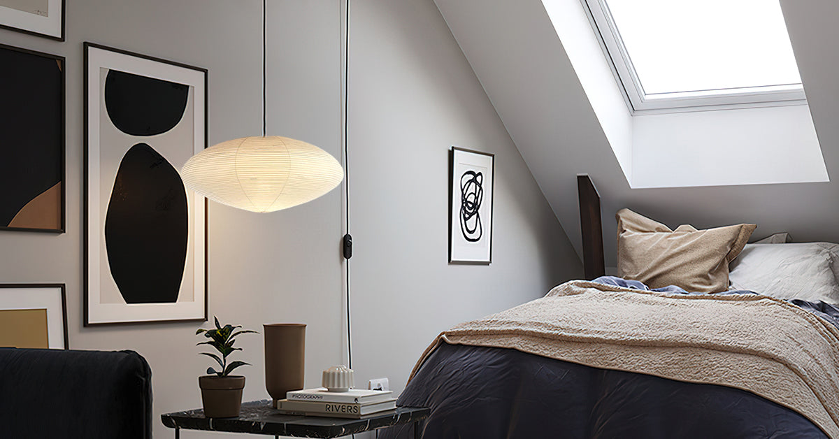 Ibizia Washi Paper 15A Pendant Light