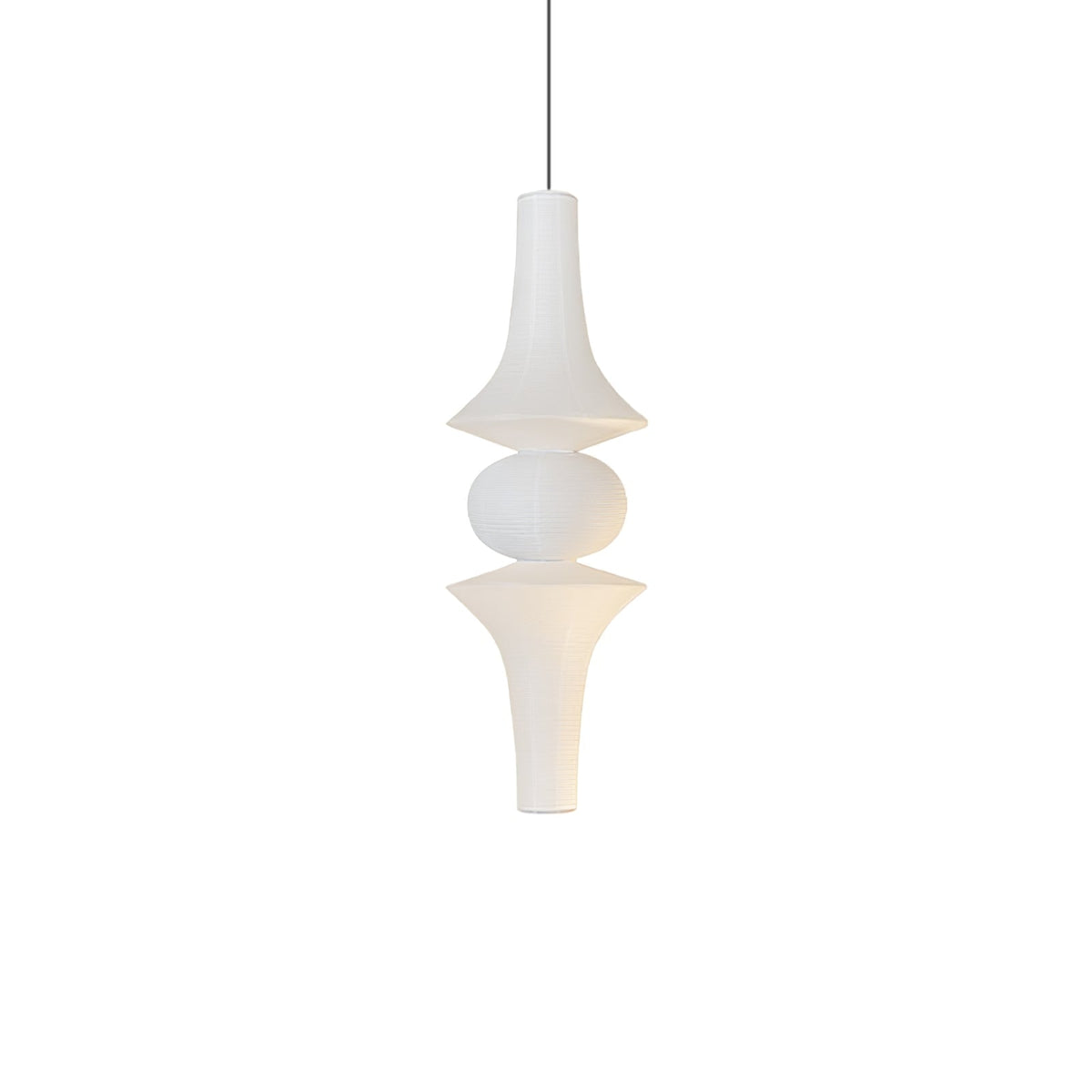 Isalo Washi Paper E Pendant Light
