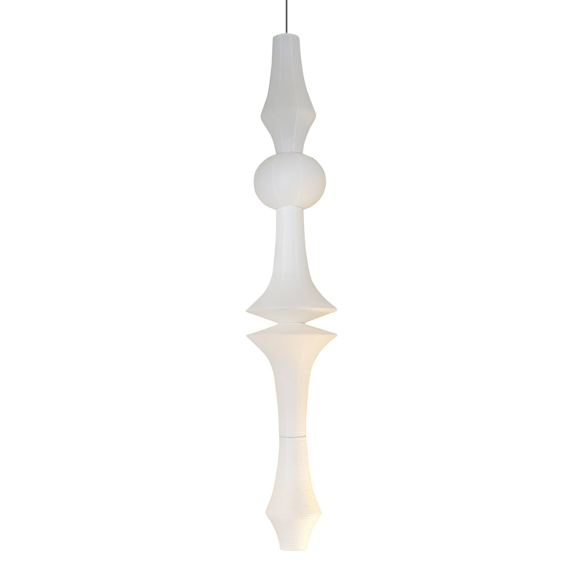 Isalo Washi Paper E Pendant Light