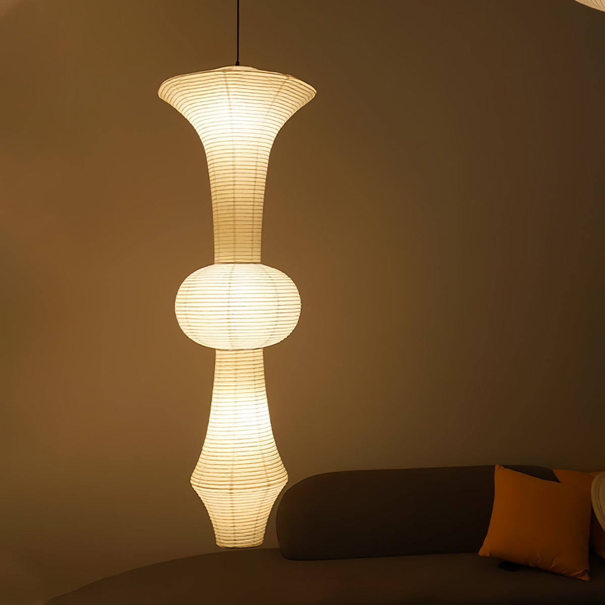 Isalo Washi Paper E Pendant Light
