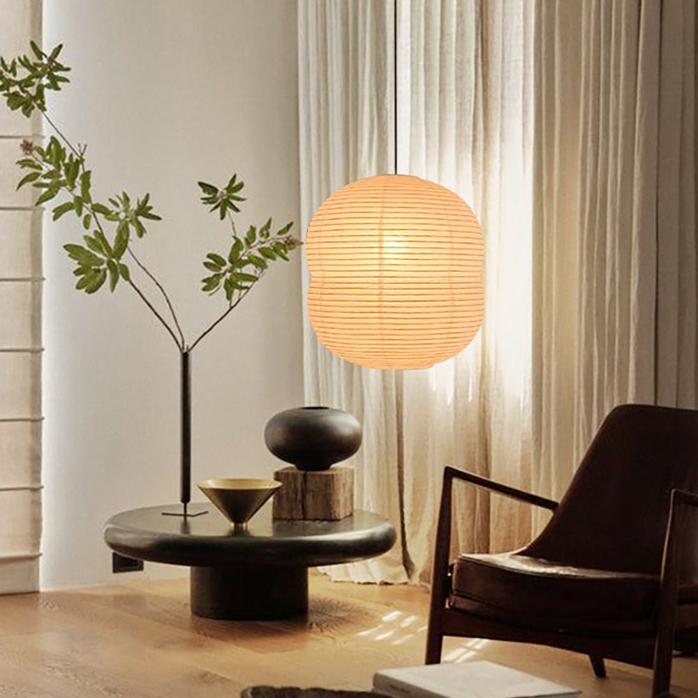 Nivelelle Minimalist Rice Paper Pendant Light