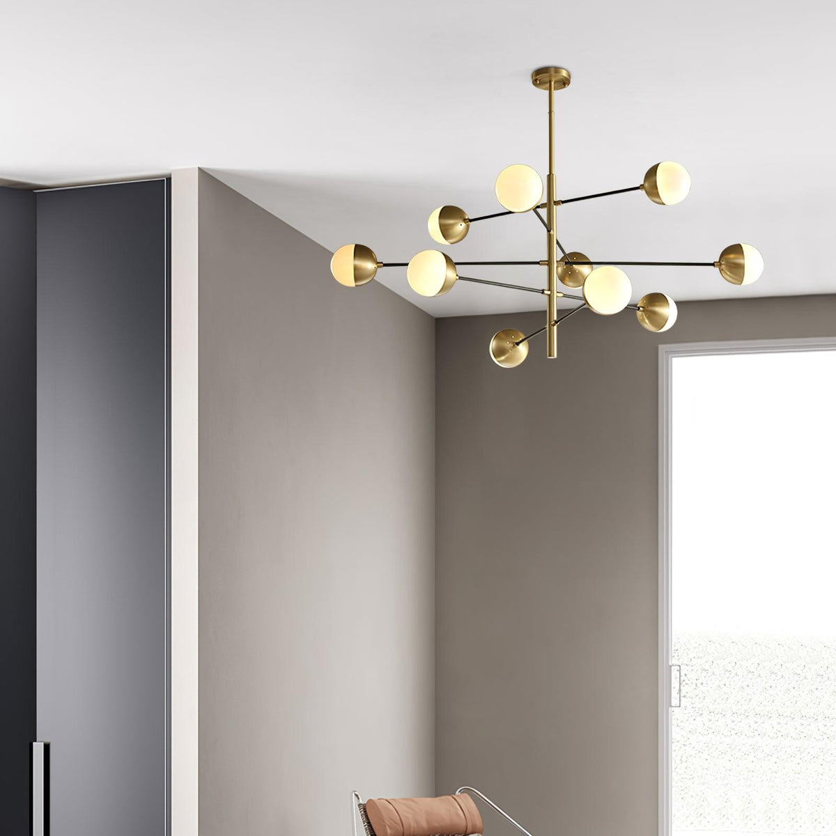Celaora Chandelier Waverly Glass Elegant