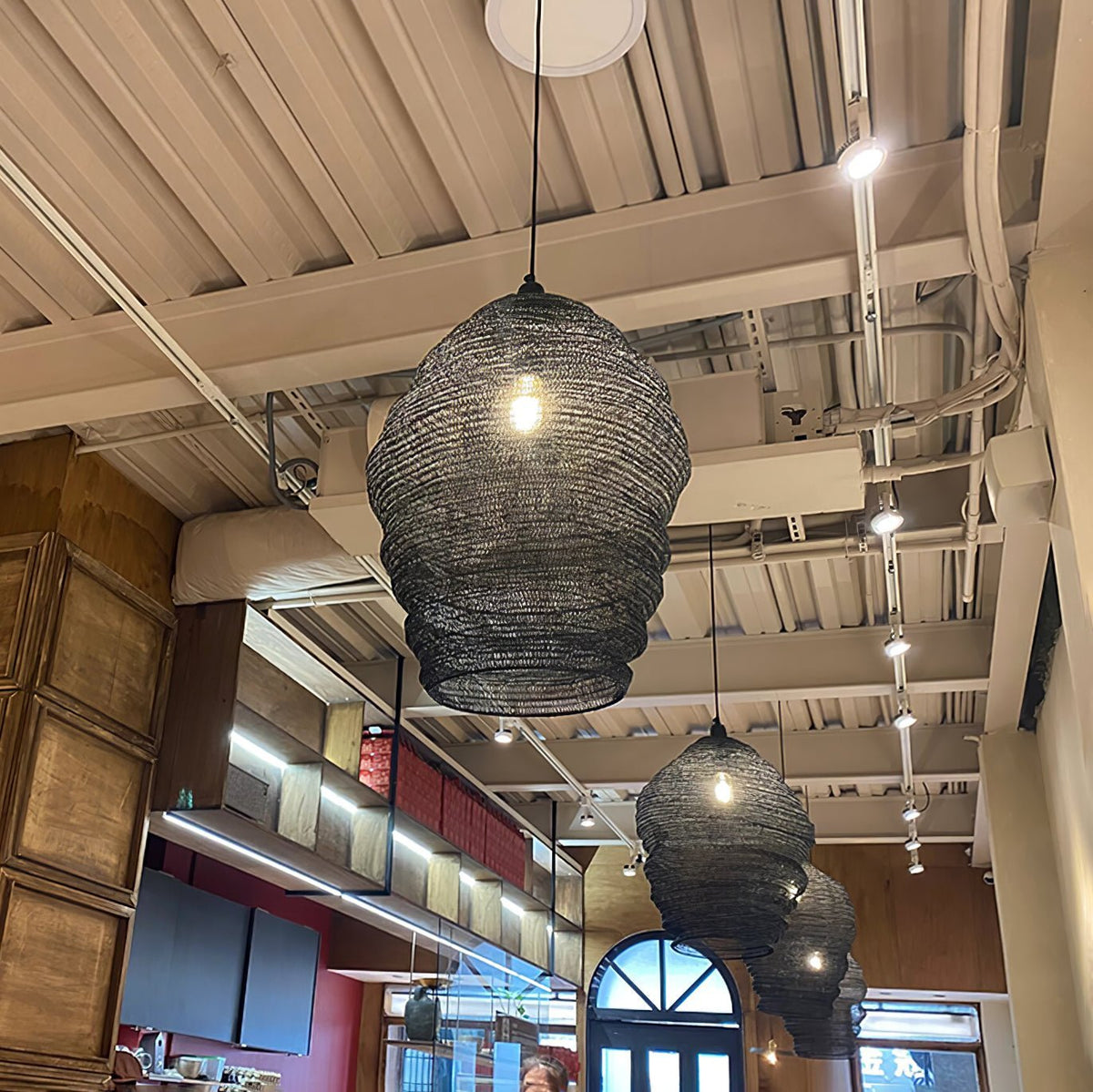 Vae Industrial Wire Pendant Lamps