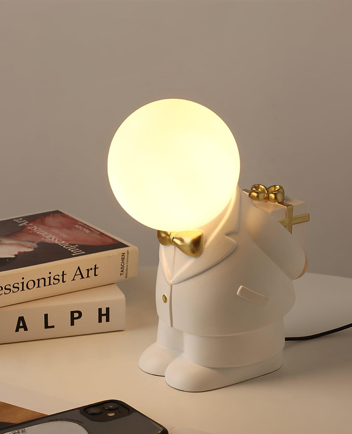 Eternal Ceramic & White Table Lamp