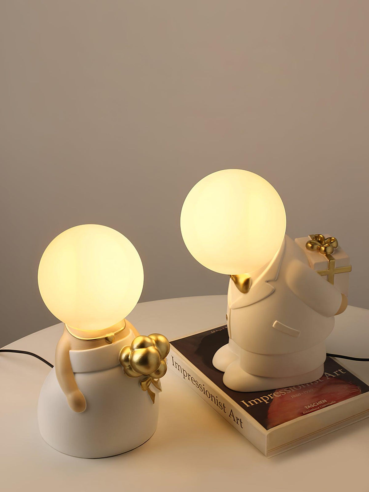 Eternal Ceramic & White Table Lamp