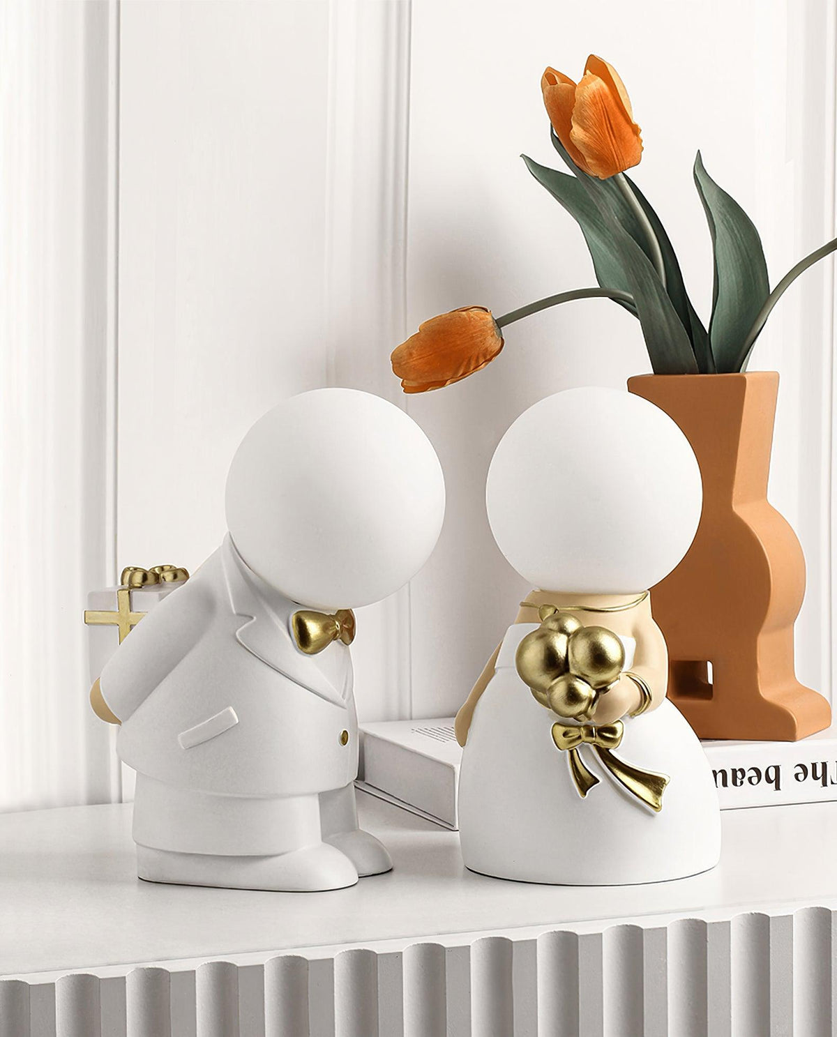 Eternal Ceramic & White Table Lamp