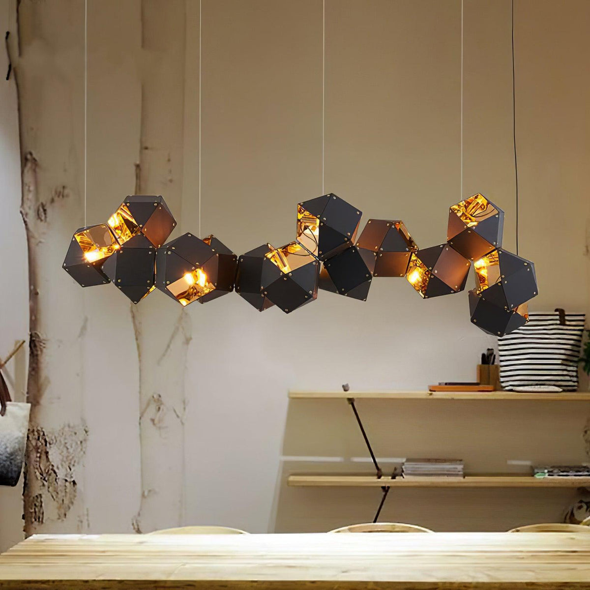 Civ Chandelier Geometric Modern
