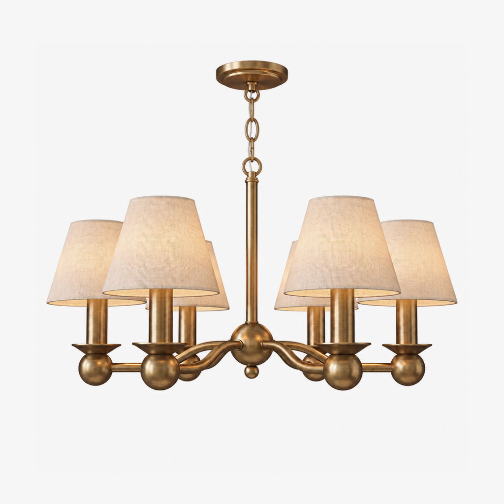 Halemere Fabric Chandelier