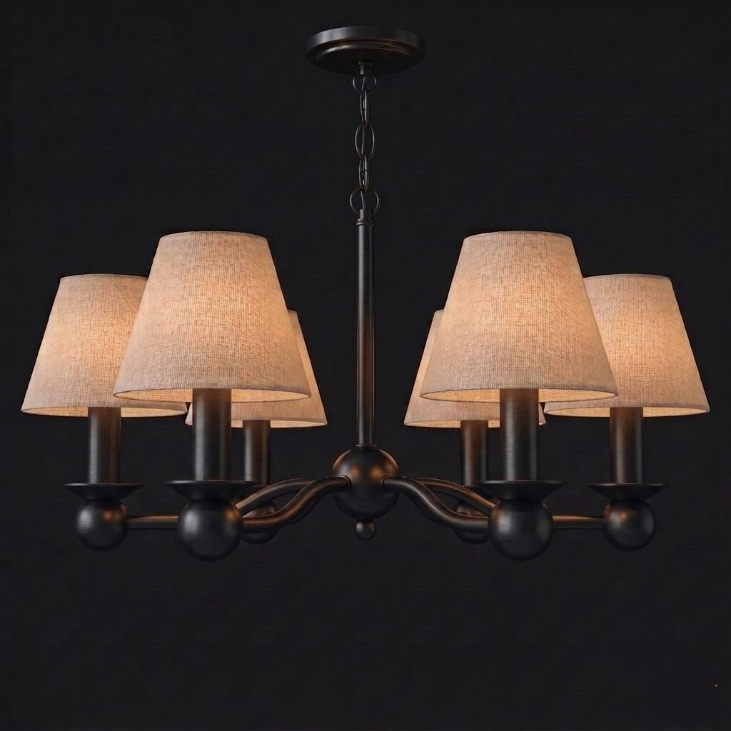 Halemere Fabric Chandelier