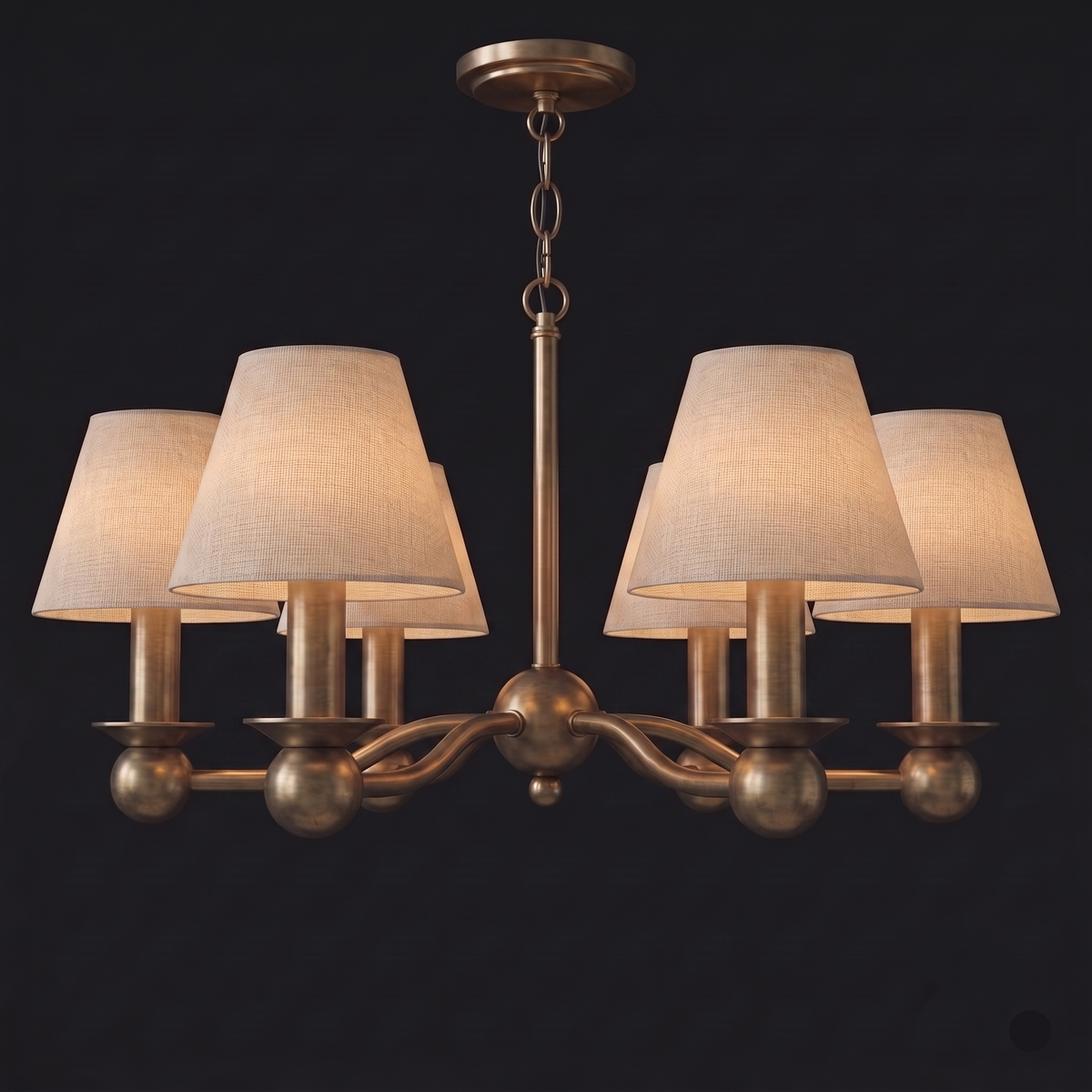 Halemere Fabric Chandelier