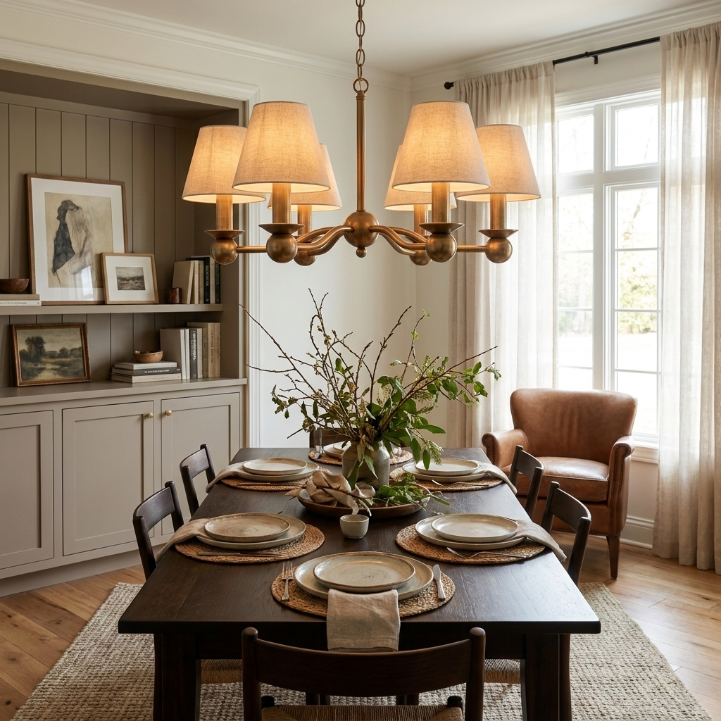 Halemere Fabric Chandelier
