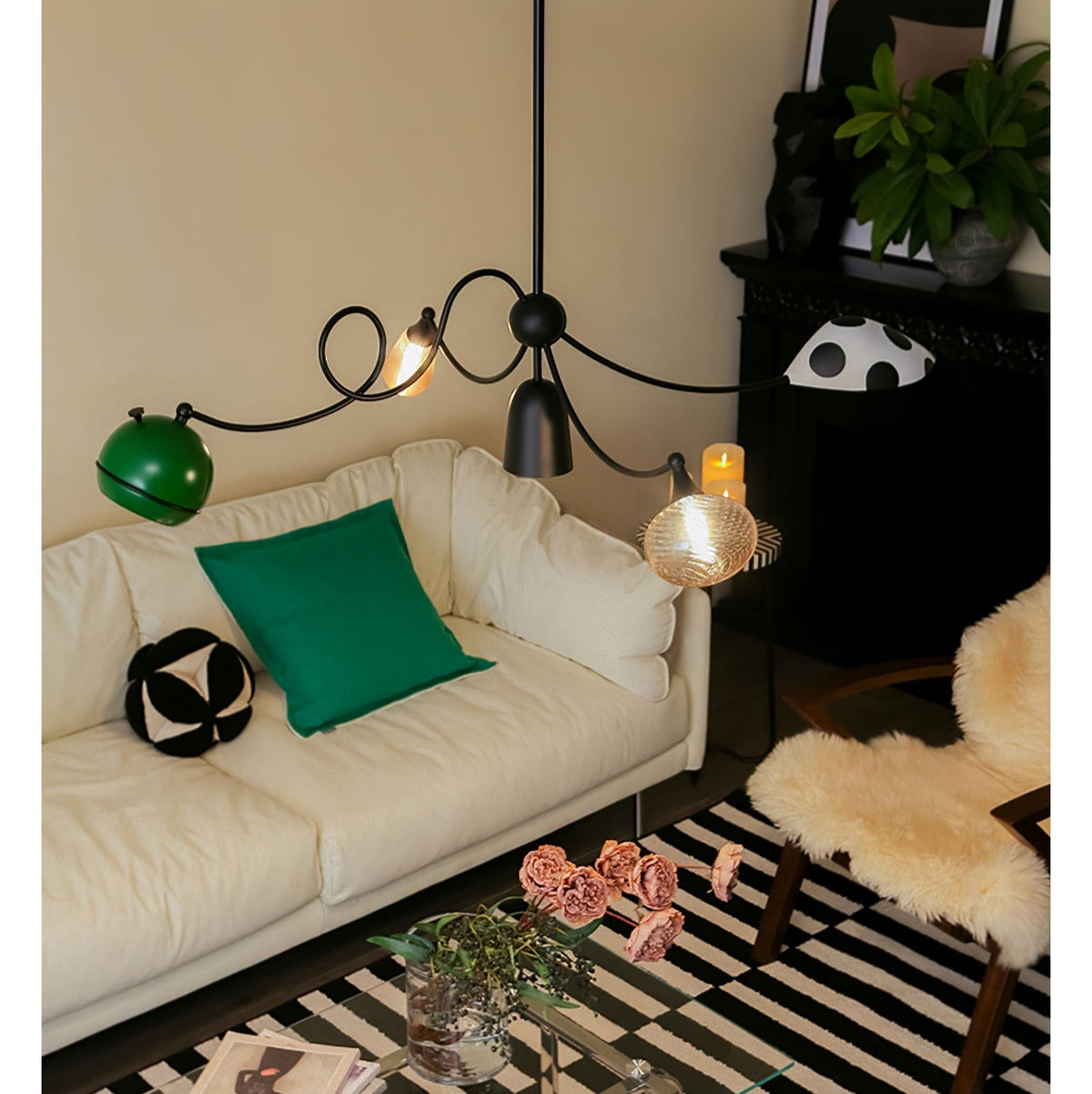 PlayfulGlass Modular Glass Pendant Light