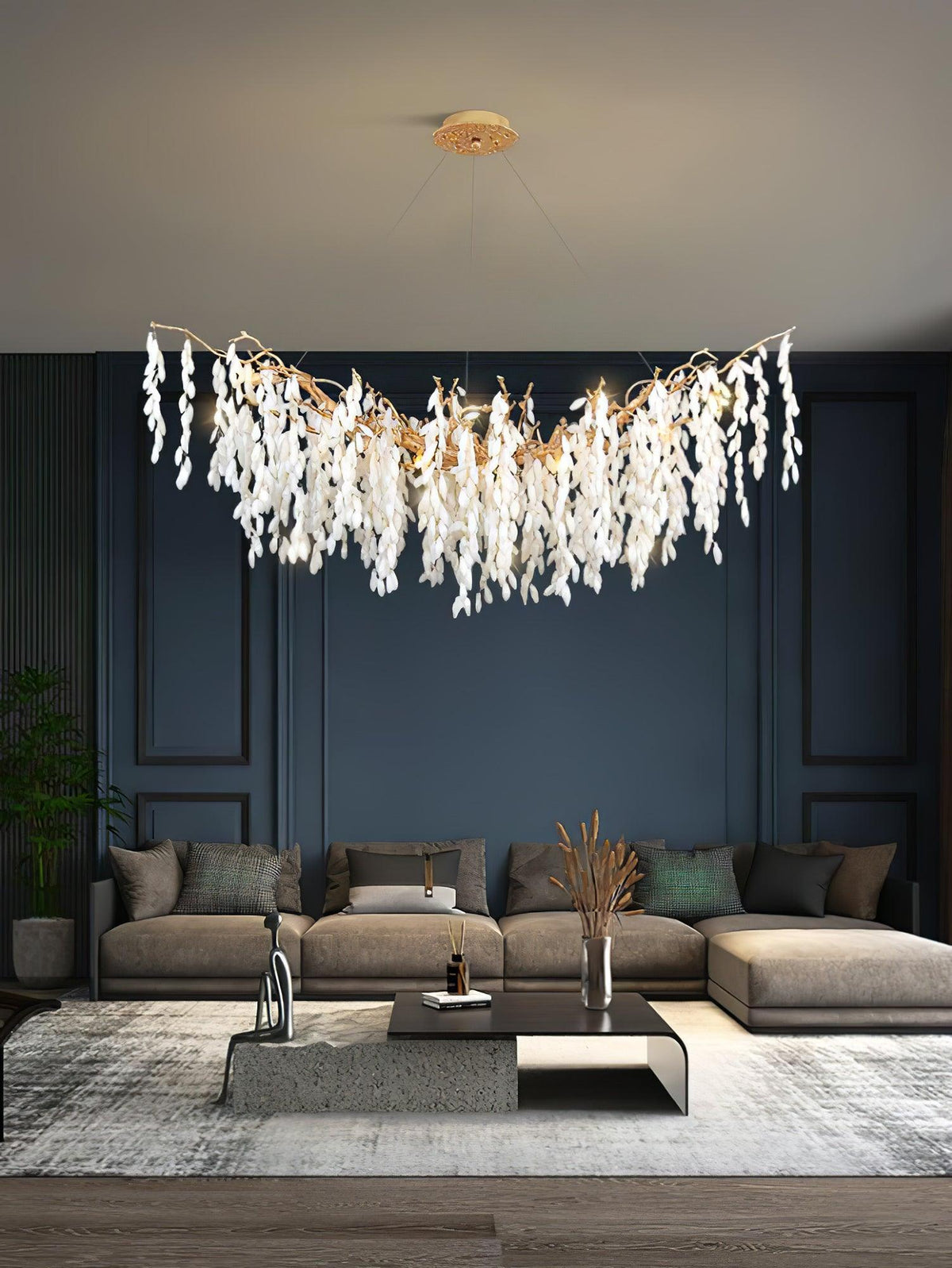 Florealis Cascading Crystal Chandelier