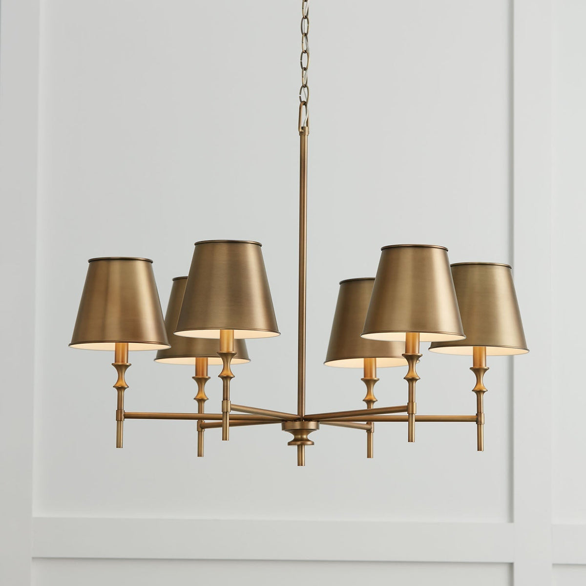 Oriiaine Branch Brass Chandelier