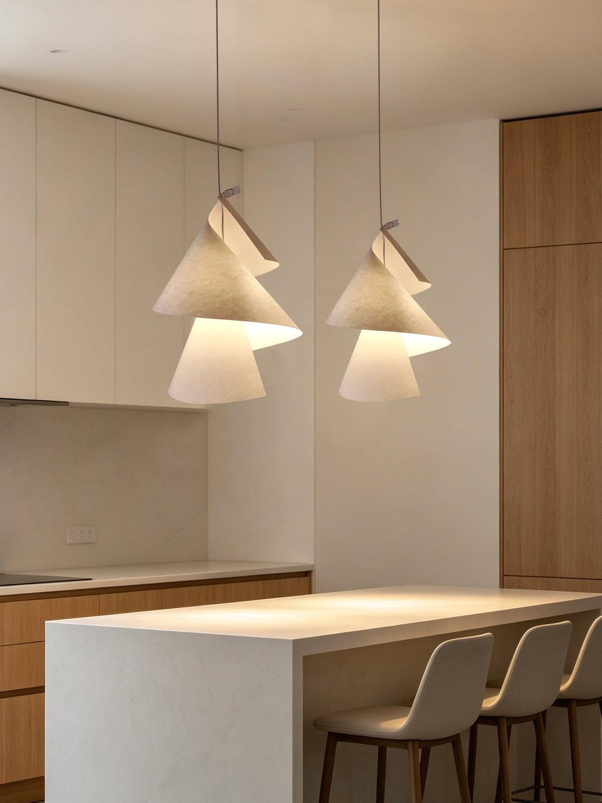 Southvale4 Paper Cone Pendant Lamp
