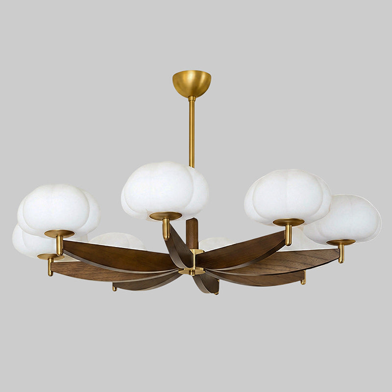 Merewood Ash Wood Chandelier