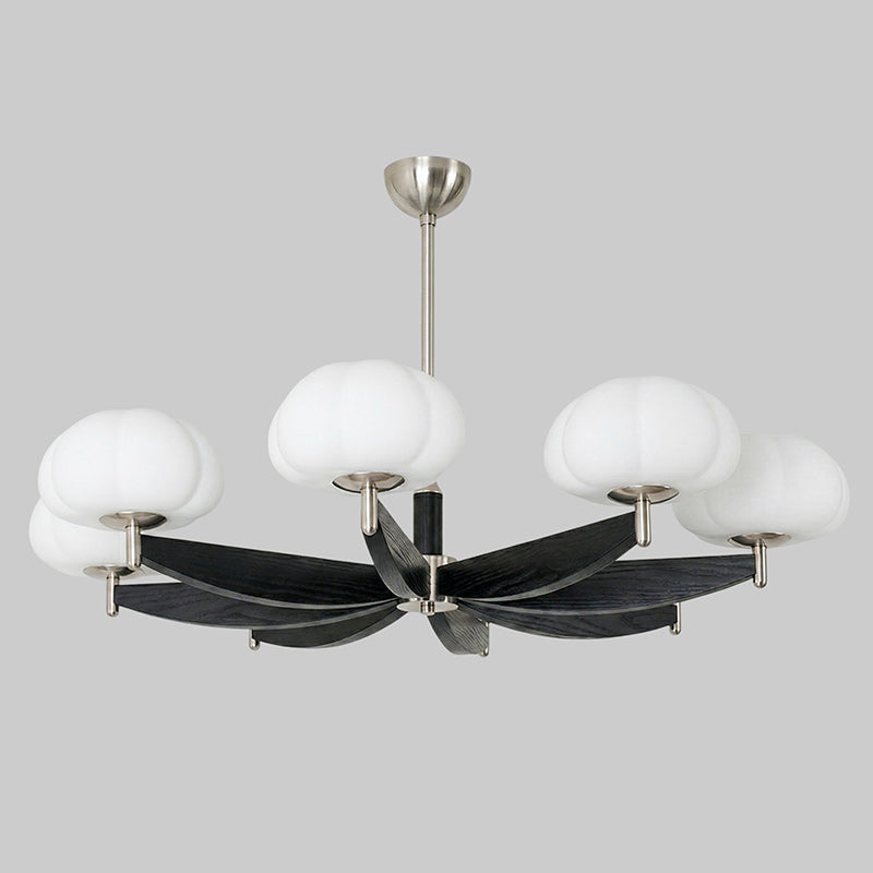 Merewood Ash Wood Chandelier