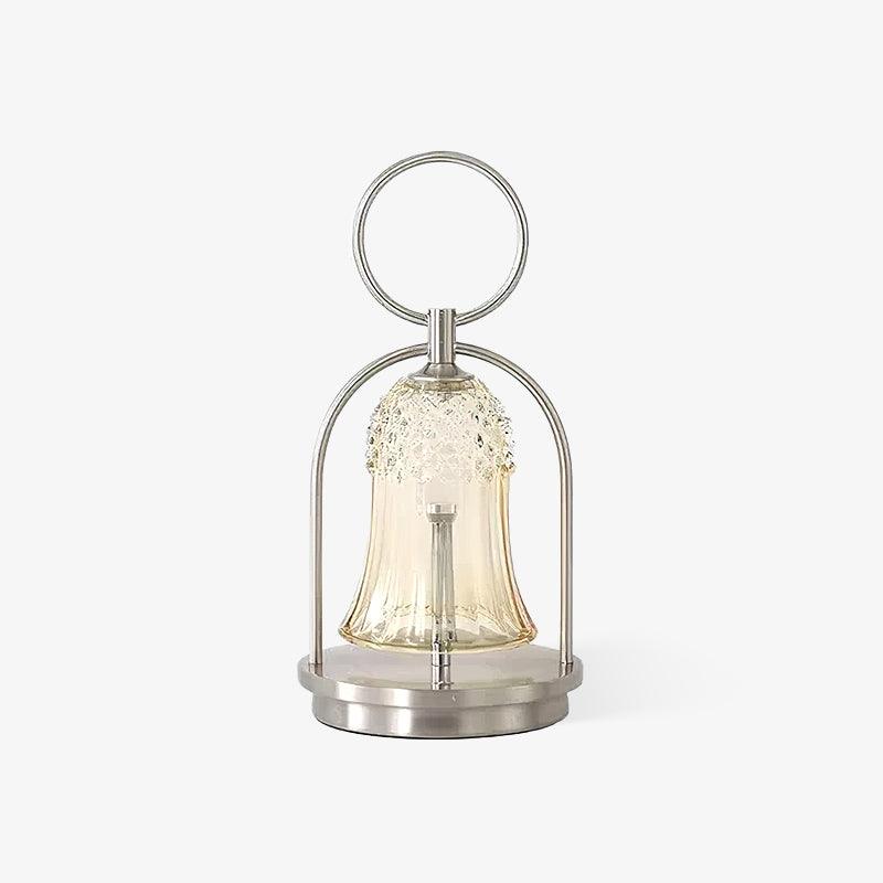Bell Vintage Glass Table Lamp