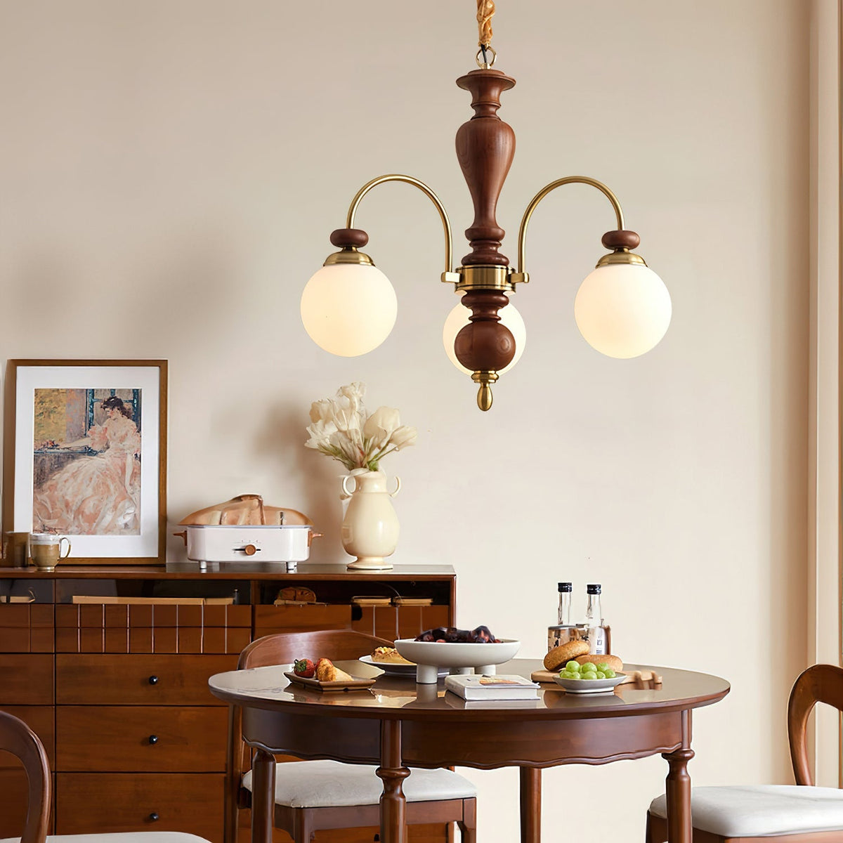 Wejin Wood Chandelier
