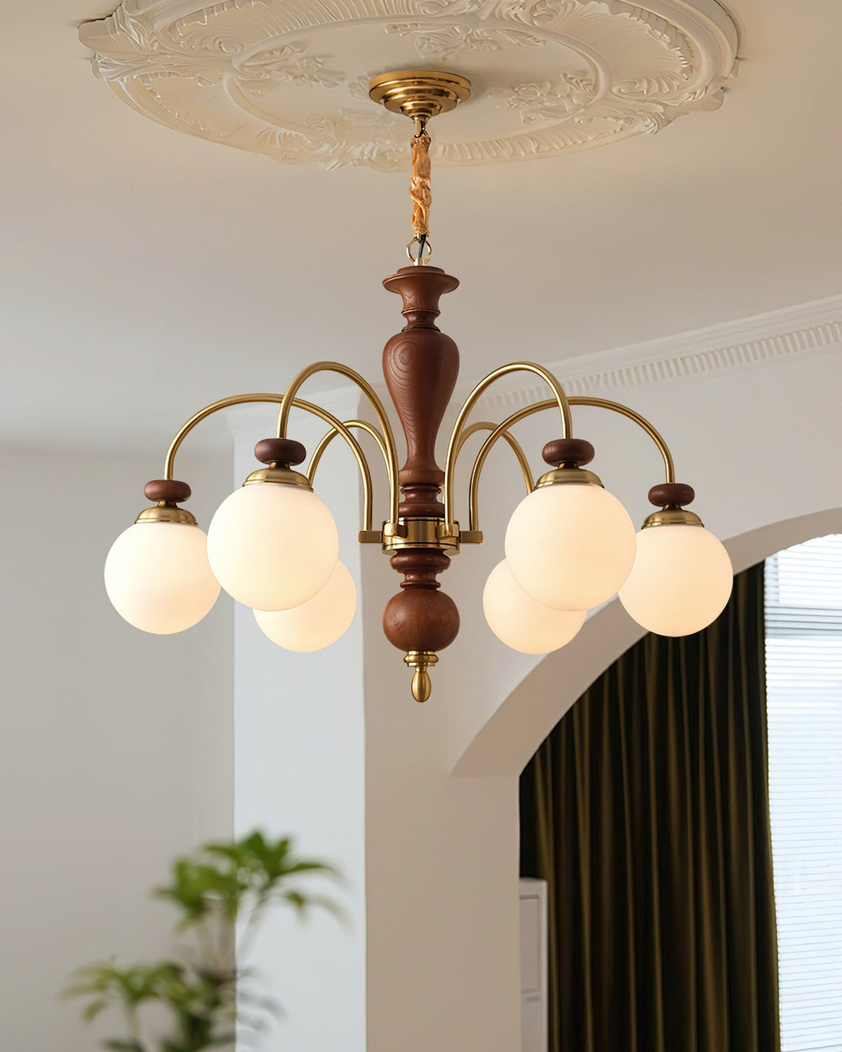 Wejin Wood Chandelier