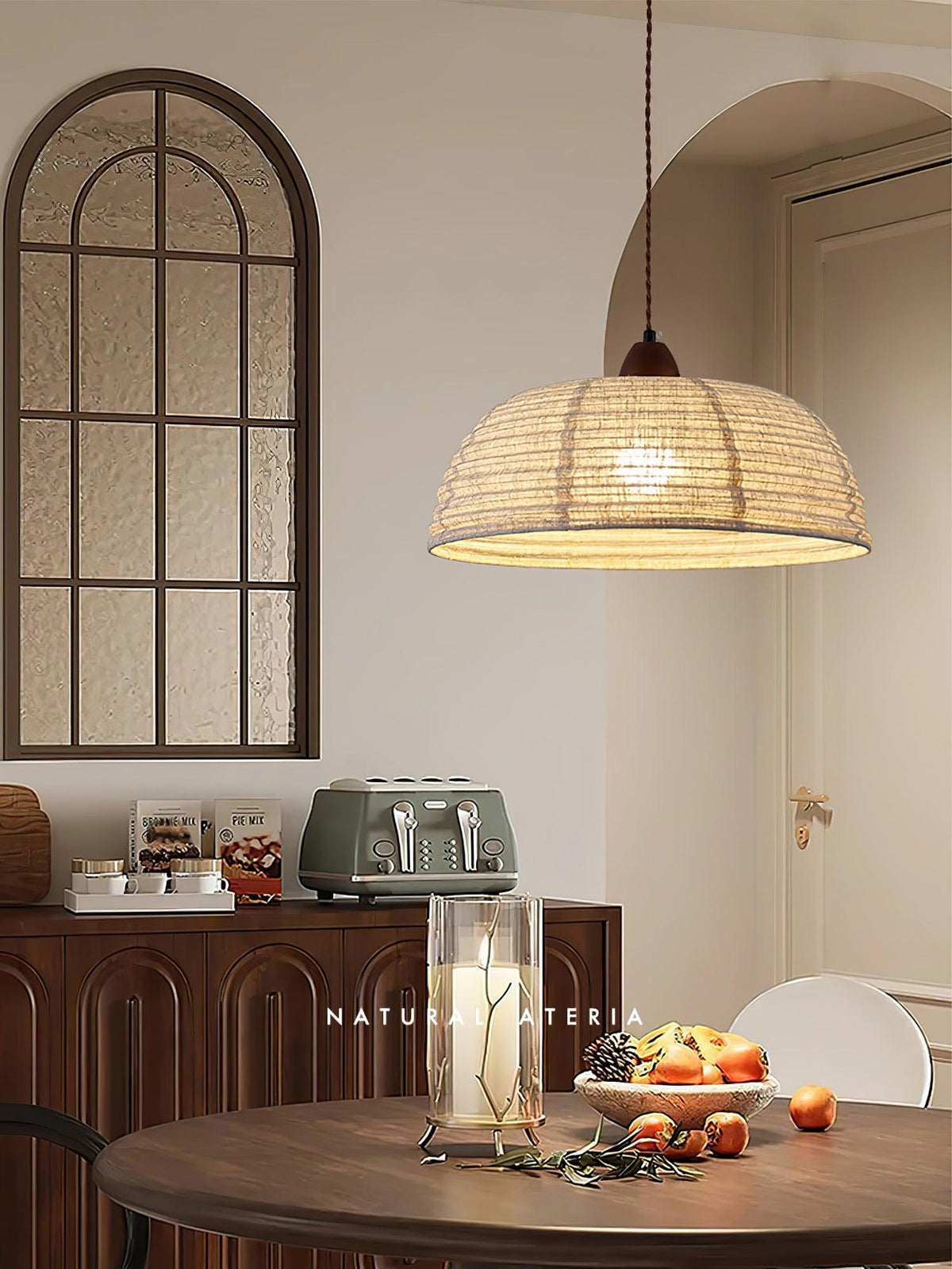 Linoena Modern Fabric Pendant Light