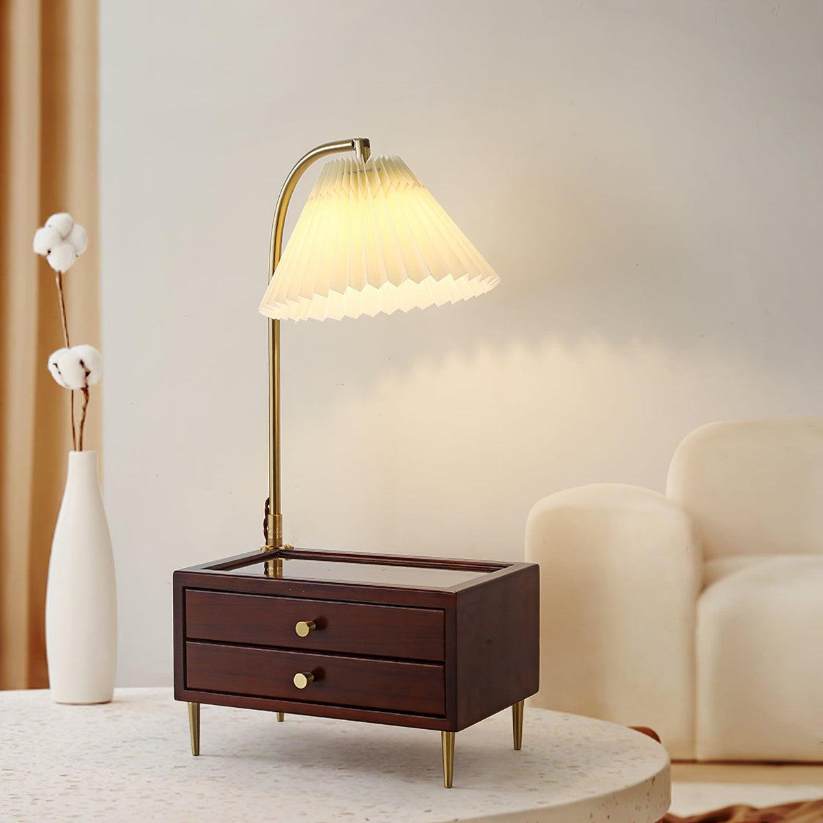 Fold Classic Fabric Table Lamp