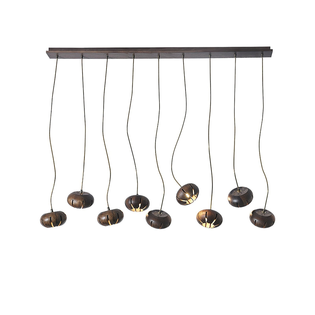 Zasorir Sculptural Marble Cluster Pendant Light