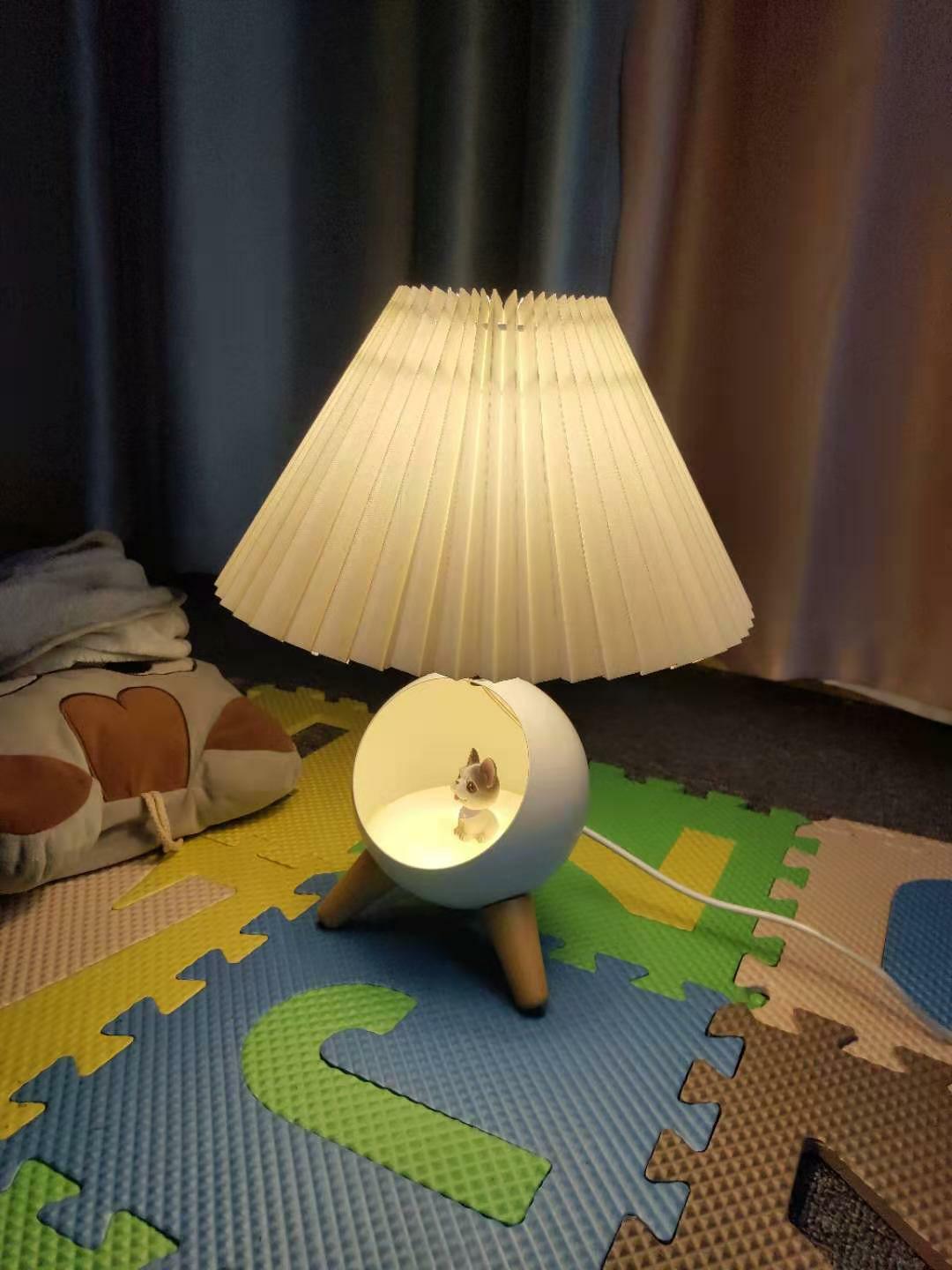 Hazelle Modern Fabric Table Lamp