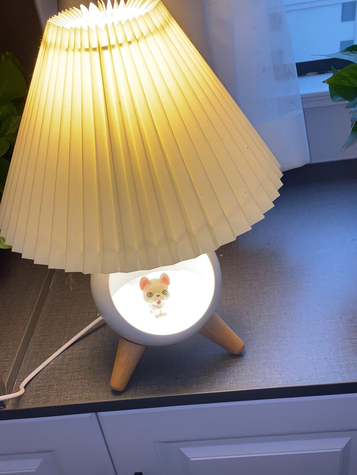 Hazelle Modern Fabric Table Lamp