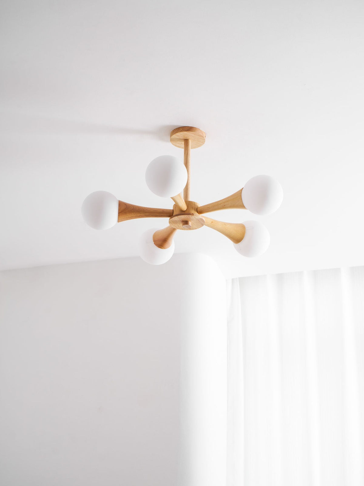 Kojel Wooden Nera Chandelier