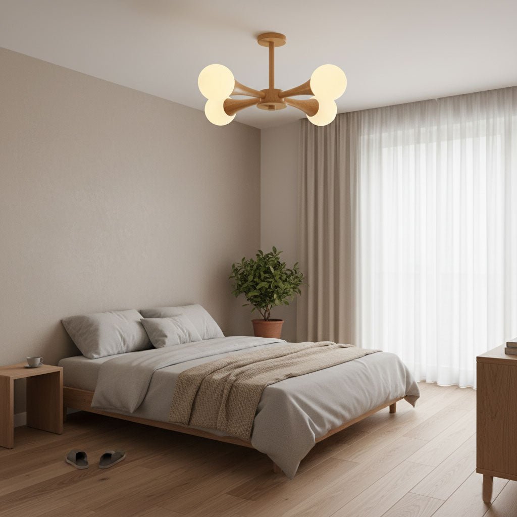 Kojel Wooden Nera Chandelier