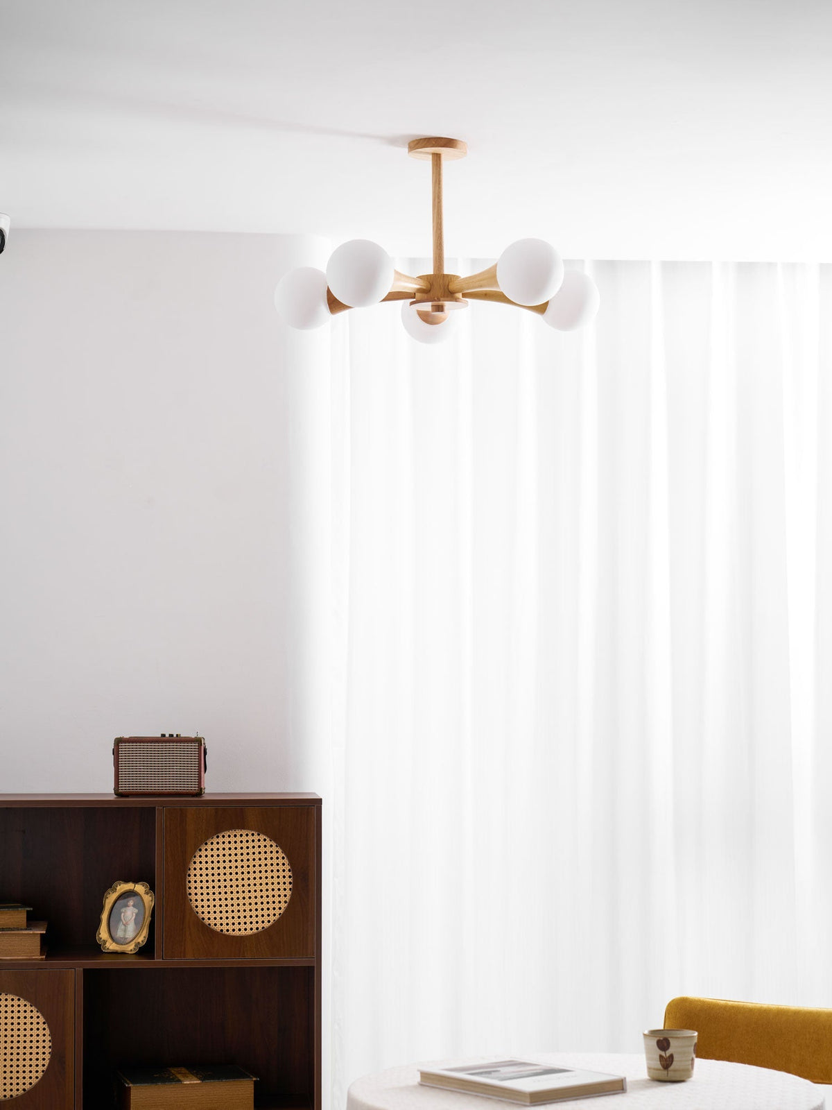 Kojel Wooden Nera Chandelier