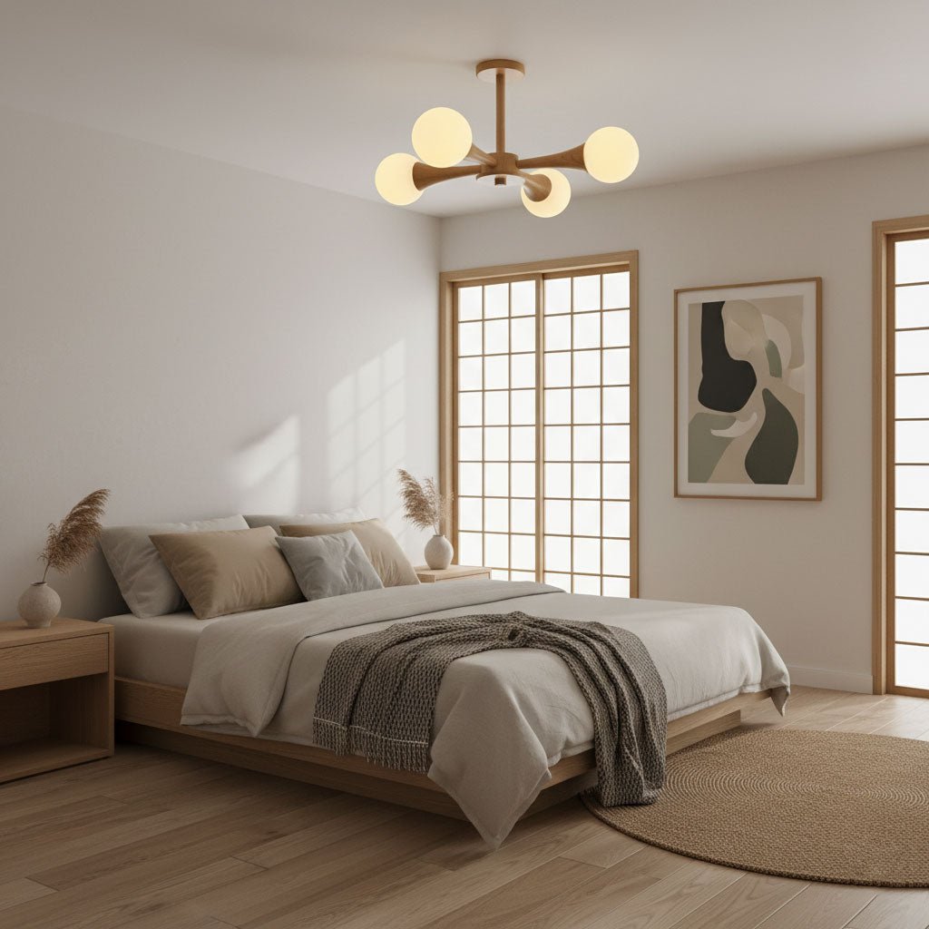 Kojel Wooden Nera Chandelier